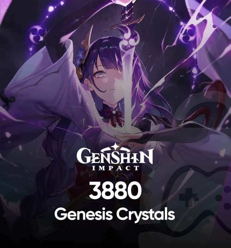Genshin Impact 3880 Genesis Crystals
