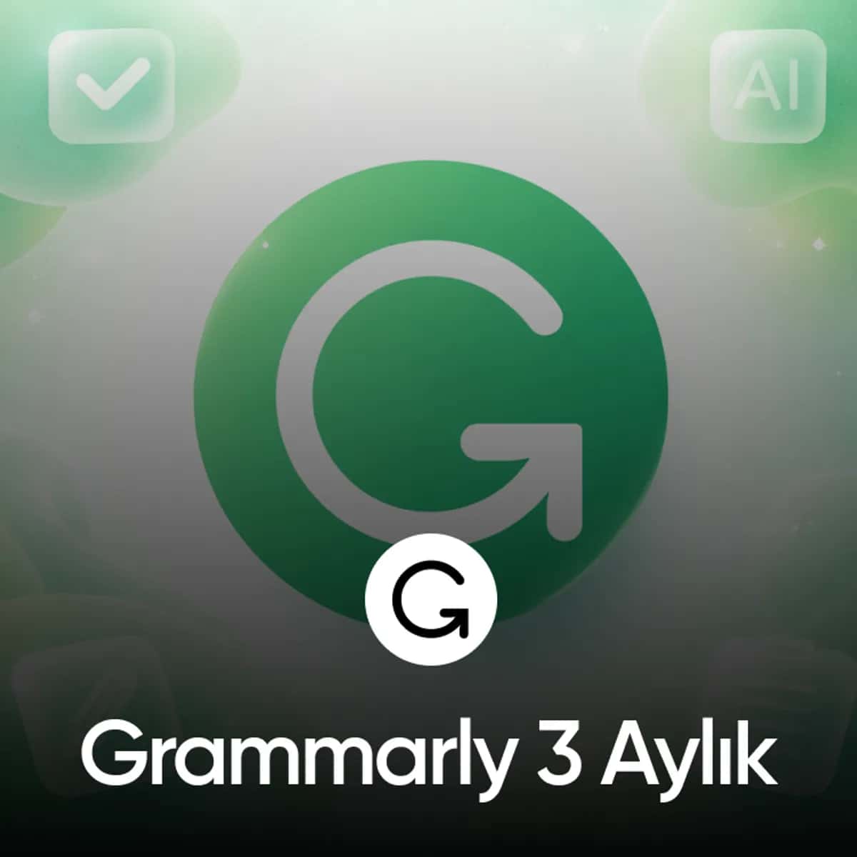 Grammarly 3 Aylık Lisans - Garantili