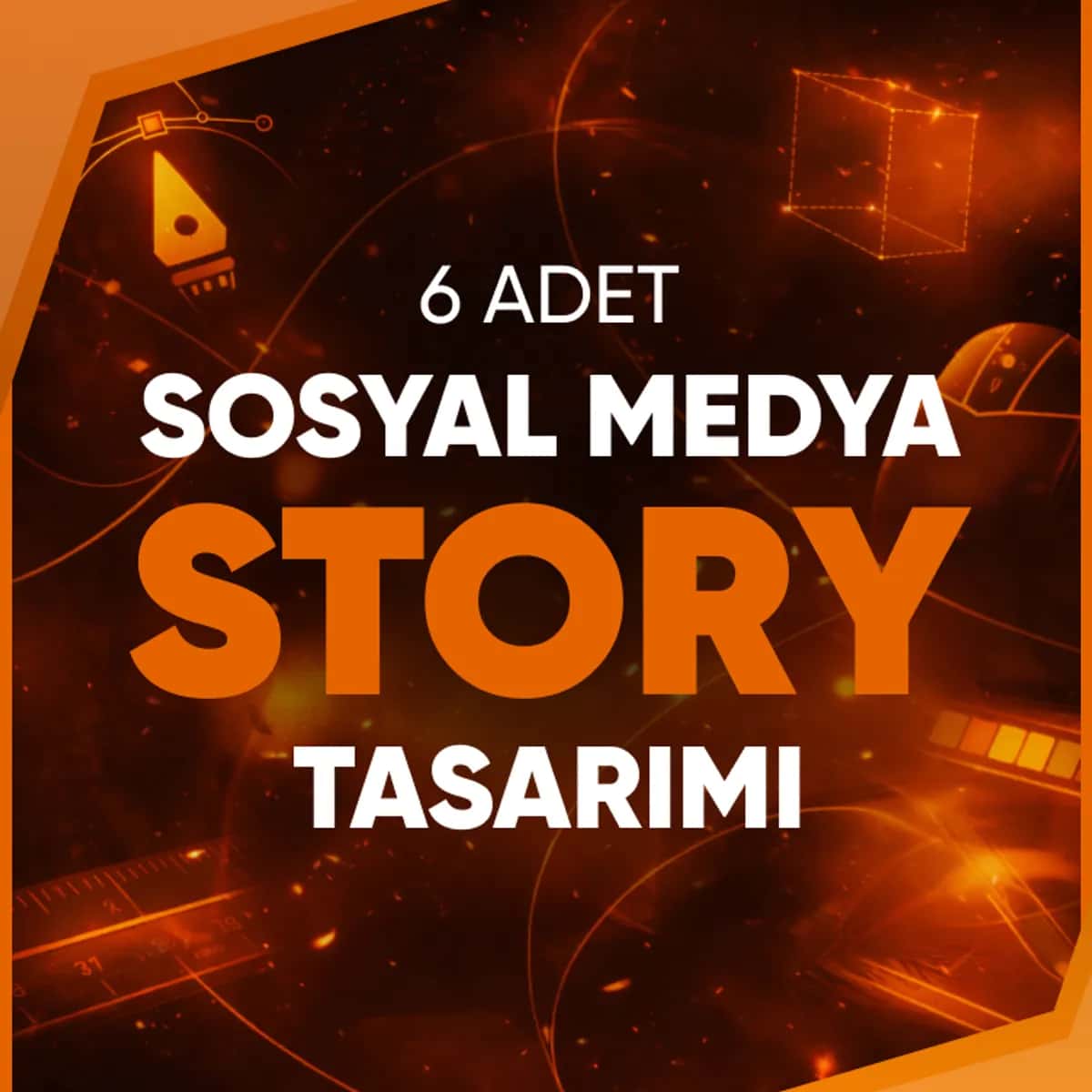 ⭐ Markanıza Özel 6 Story Tasarımı 