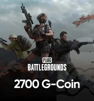 PUBG: Battlegrounds 2700 G-Coin