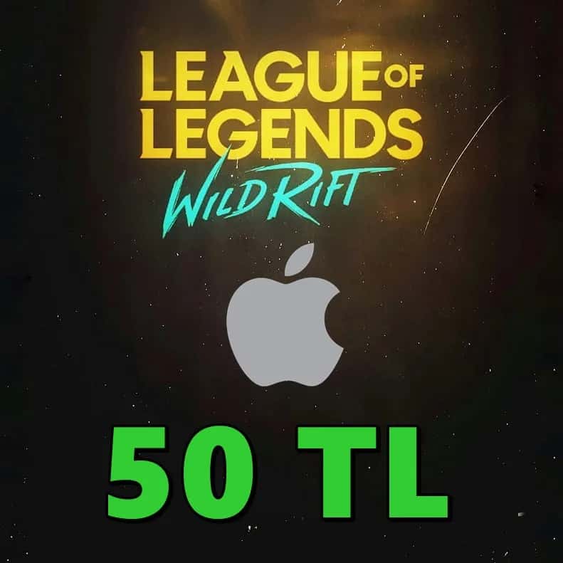 Wild Rift Apple Store 50 TL Hediye Kartı