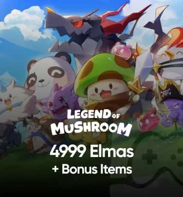Legend of Mushroom 4999 Elmas