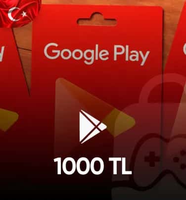 Google Play 1000 TL Hediye Kartı