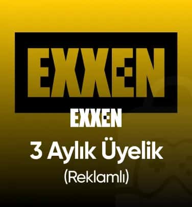 Exxen 3 Aylık Üyelik
