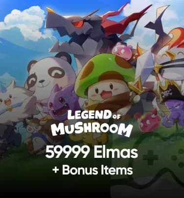 Legend of Mushroom 59999 Elmas