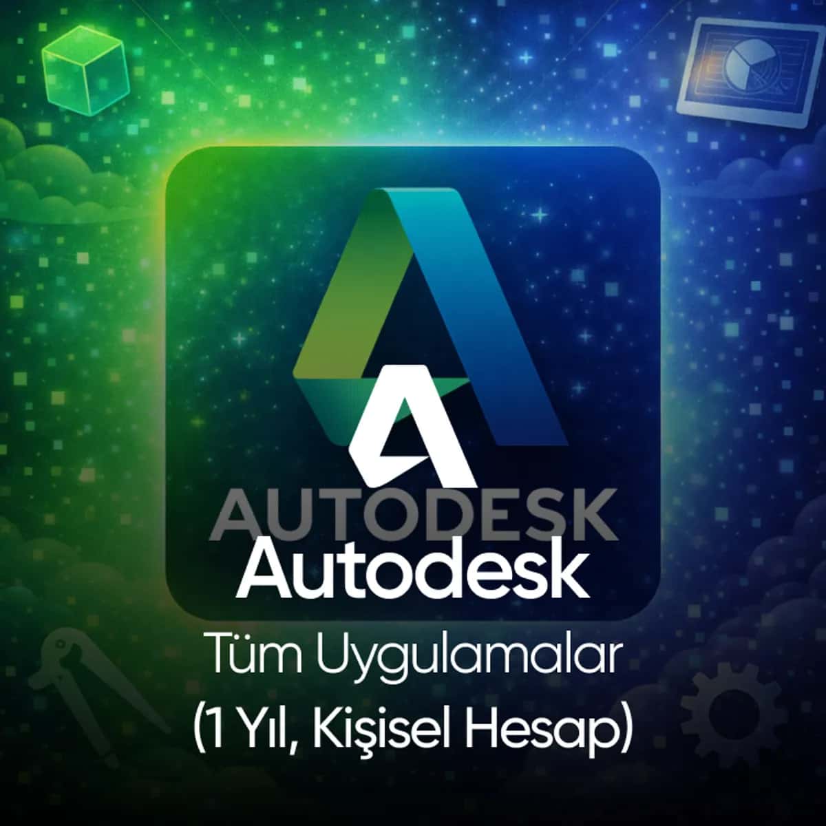 Autodesk – Tüm Uygulamalar - 1 Yıl, Kişisel Hesap