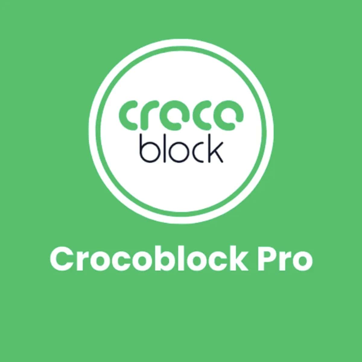Crocoblock Pro | Sınırsız Kullanım