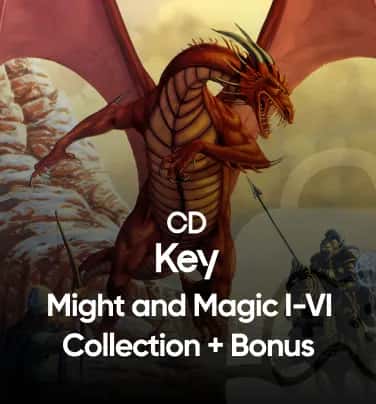 Might and Magic I-VI Collection + Bonus GOG CD Key