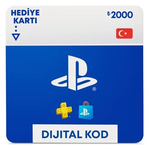 Playstation 2000 TL Hediye Kartı