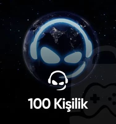 Teamspeak 3 - 100 Kişilik