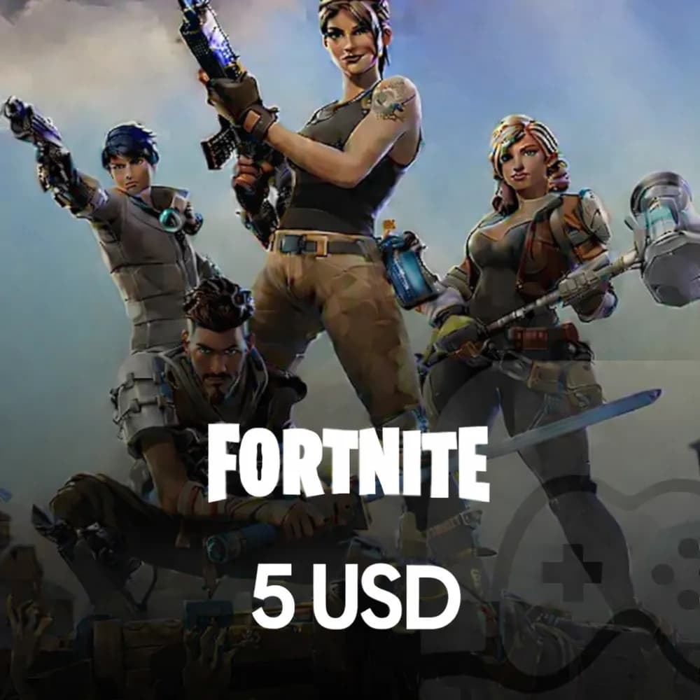 Fortnite 5 USD V-Papel