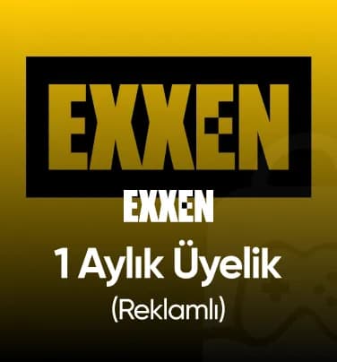 Exxen 1 Aylık Üyelik