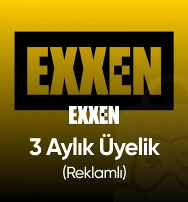Exxen 3 Aylık Üyelik