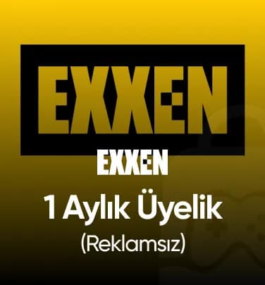 Exxen 1 Aylık Üyelik