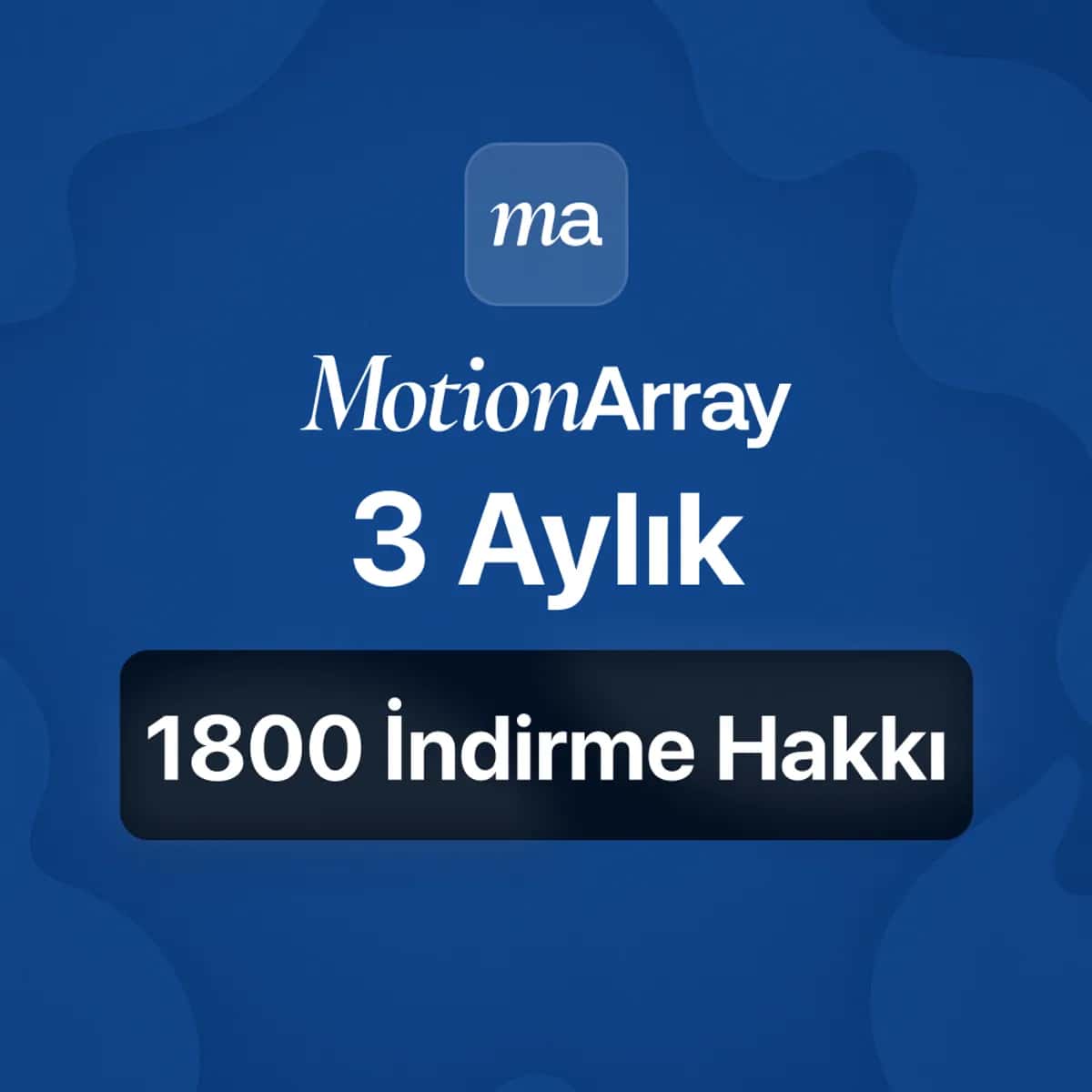 Motion Array 3 Aylık 1800 İndirme Hakkı