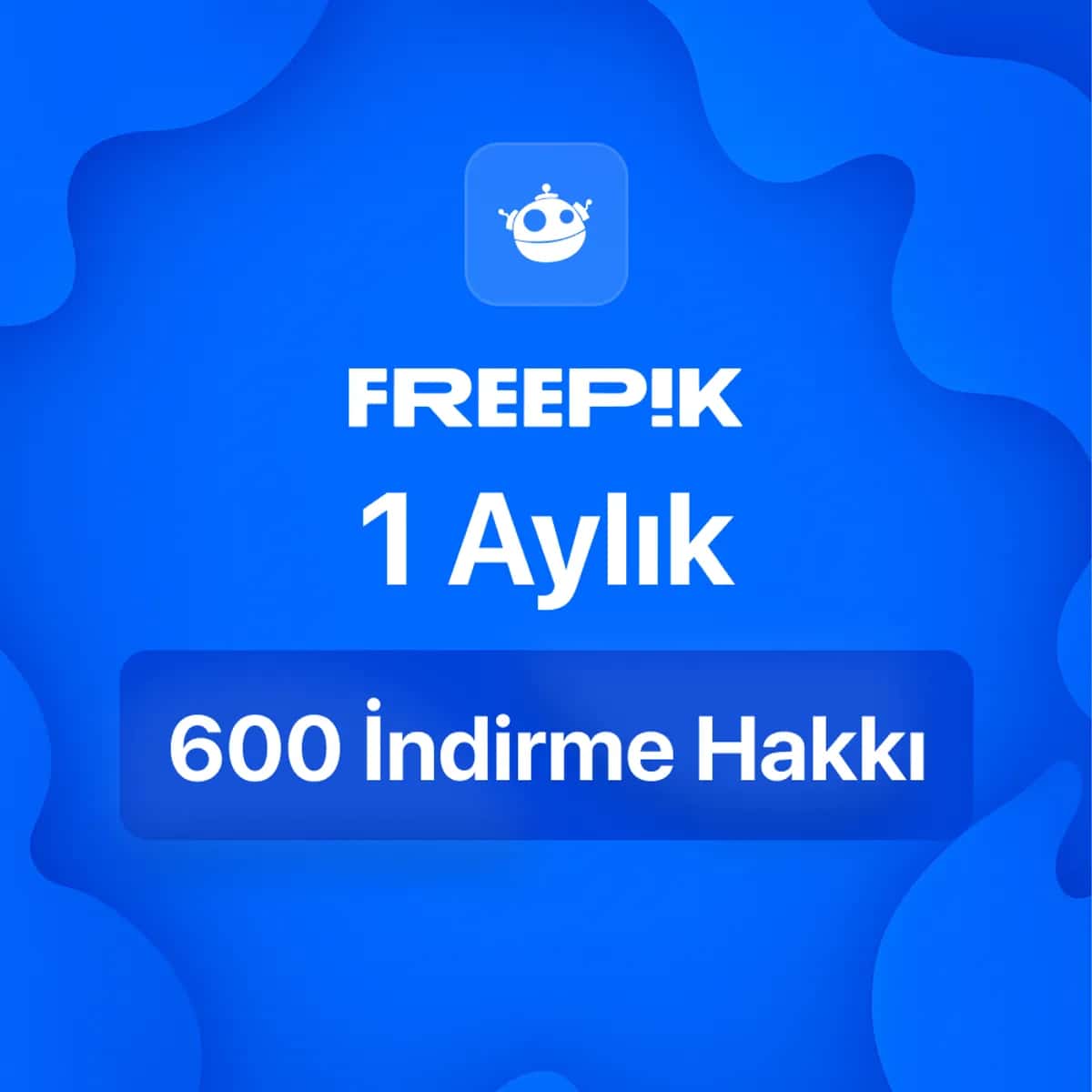 Freepik 1 Aylık 600 İndirme Hakkı  
