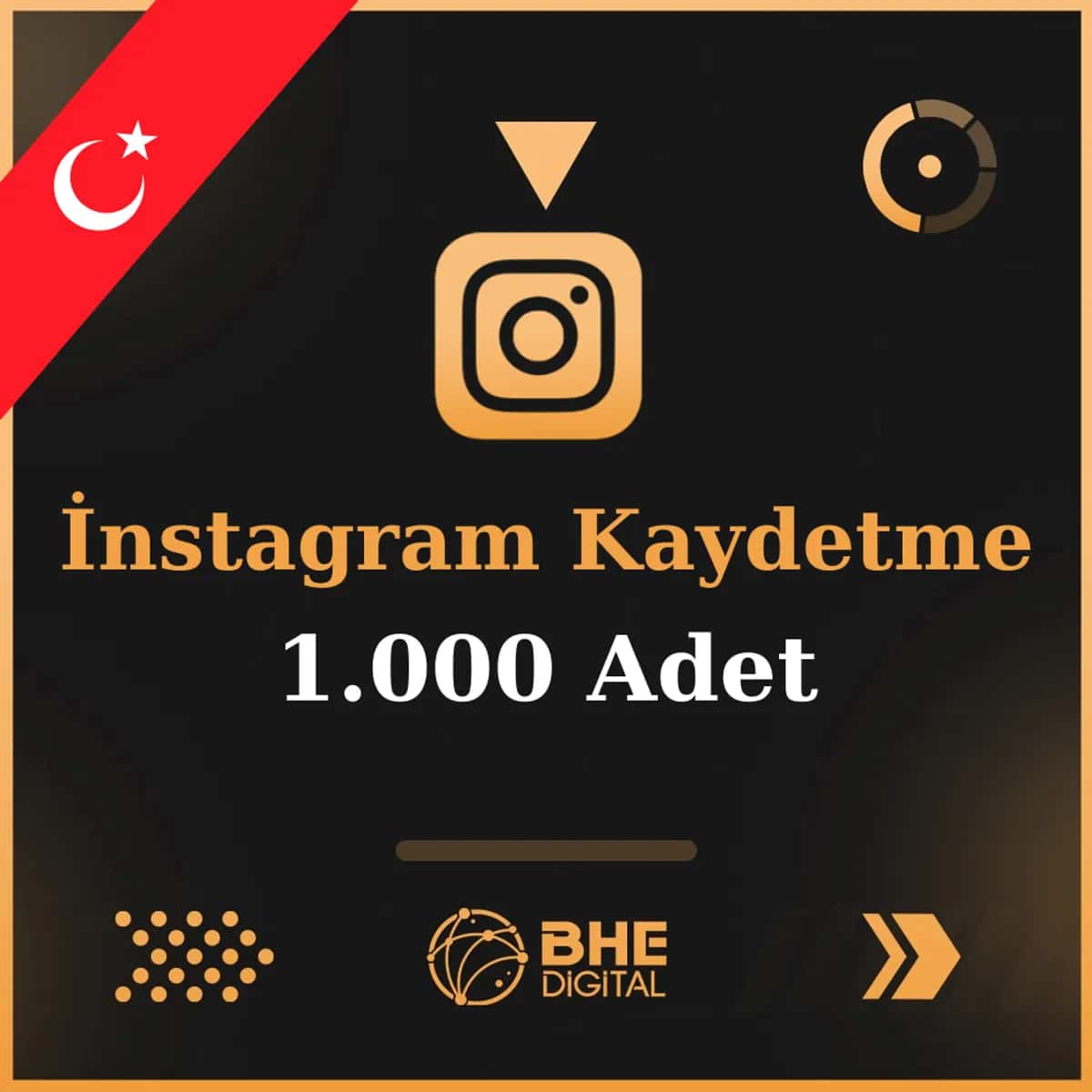 💎 Keşfet Garantili 1.000 Adet Instagram Kaydetme 