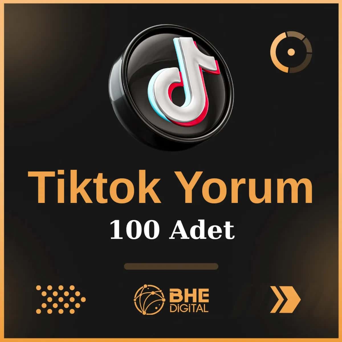 100 Adet 100% Türk TikTok Yorum |Gerçek Etkileşim 