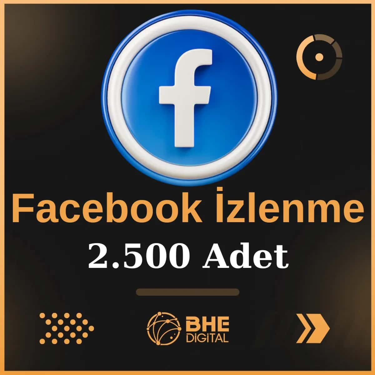 Facebook 2.500 Adet Video İzlenme