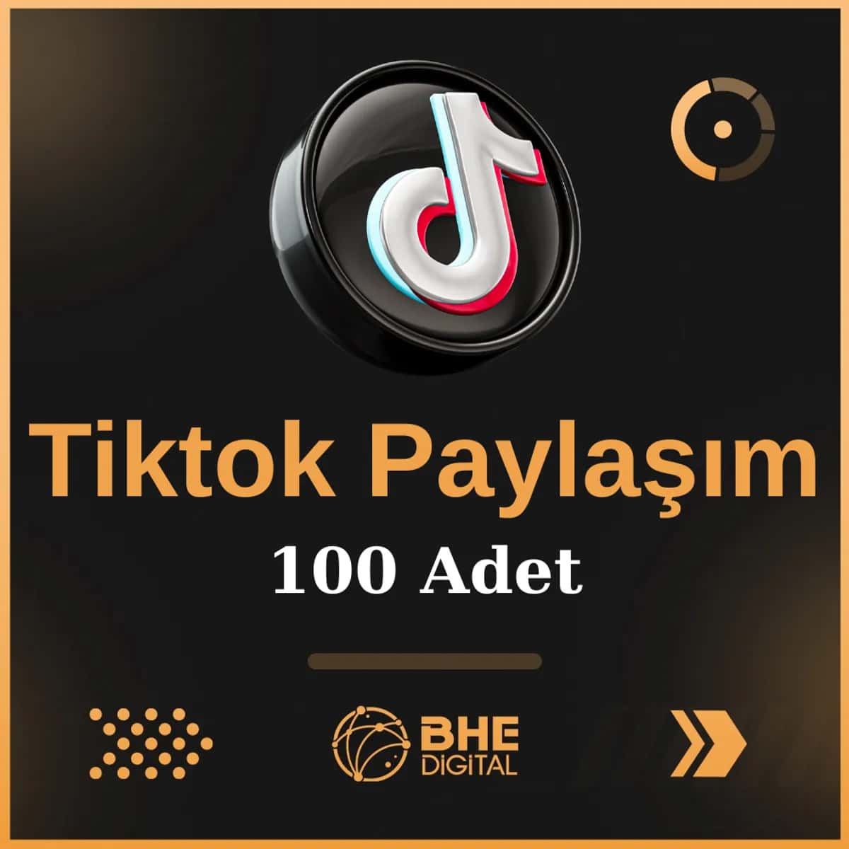 Tiktok 100 Adet Video Paylaşım