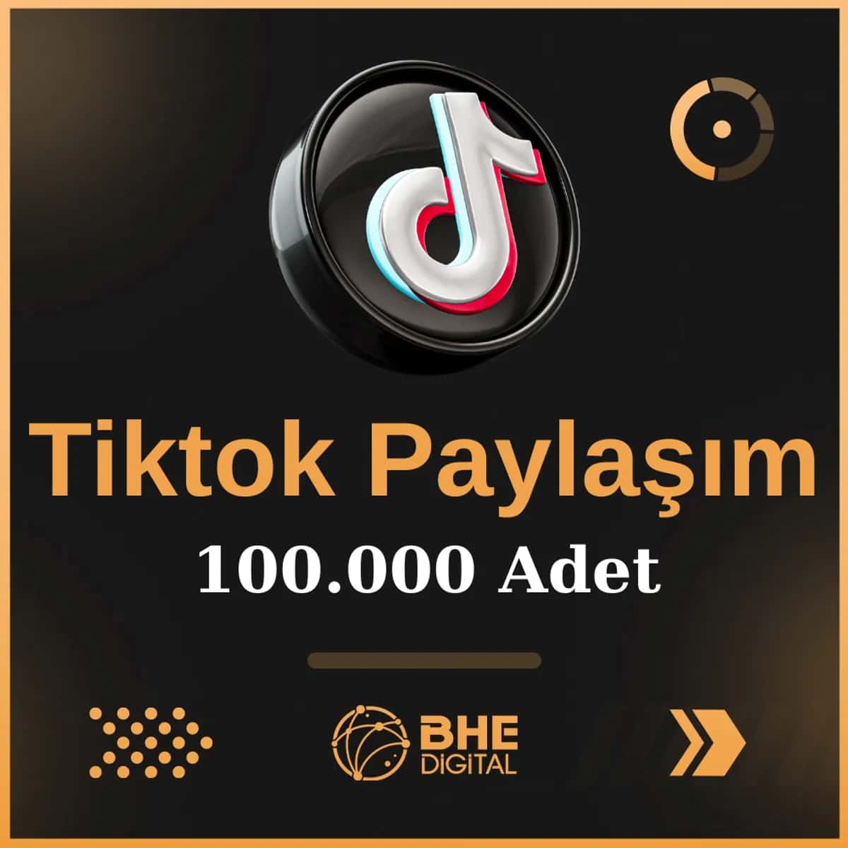 Tiktok 100.000 Adet Video Paylaşım