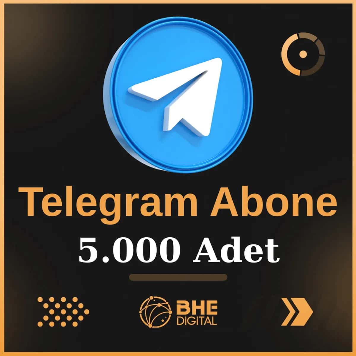 Telegram Kaliteli 5.000 Abone ( Üye ) 