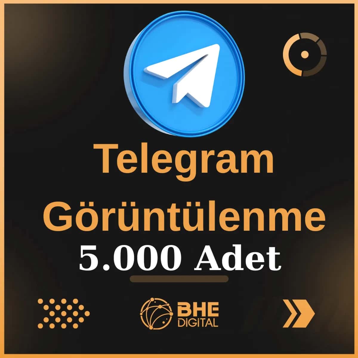 Telegram Kaliteli 5.000 Adet Görüntüleme