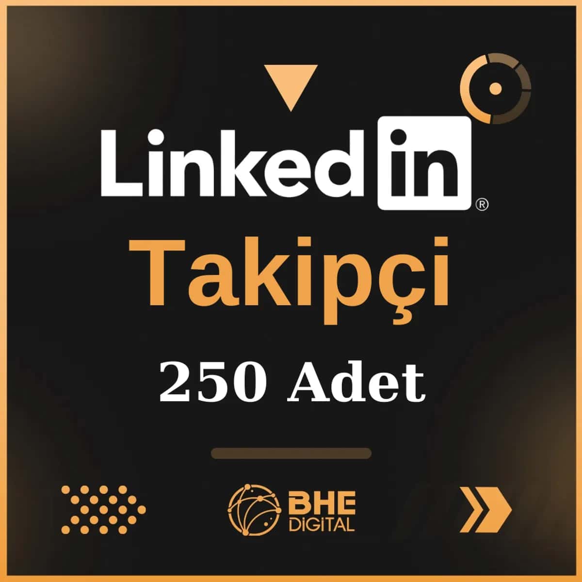 250 Adet Kaliteli Takipçi Linkedin