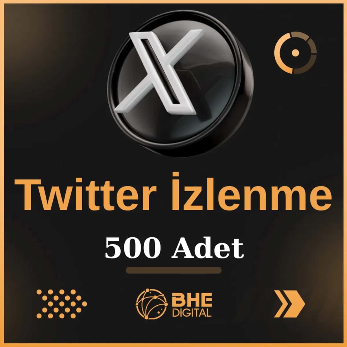 X (Twitter) 500 Adet Video İzlenme