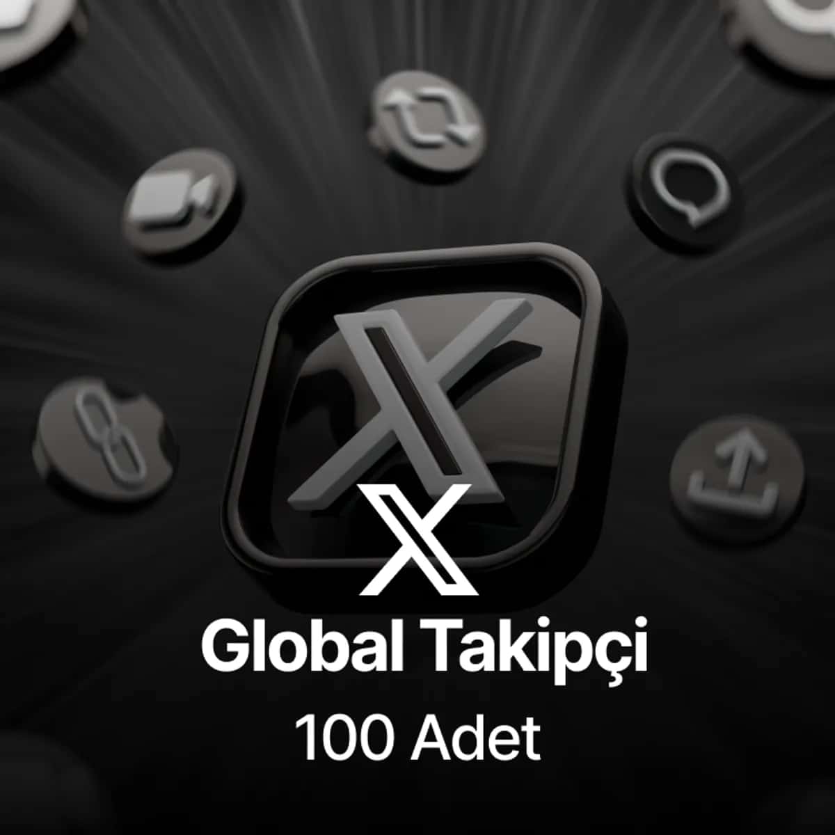Twitter (X) 100 Global Takipçi - Keşfet Etkili