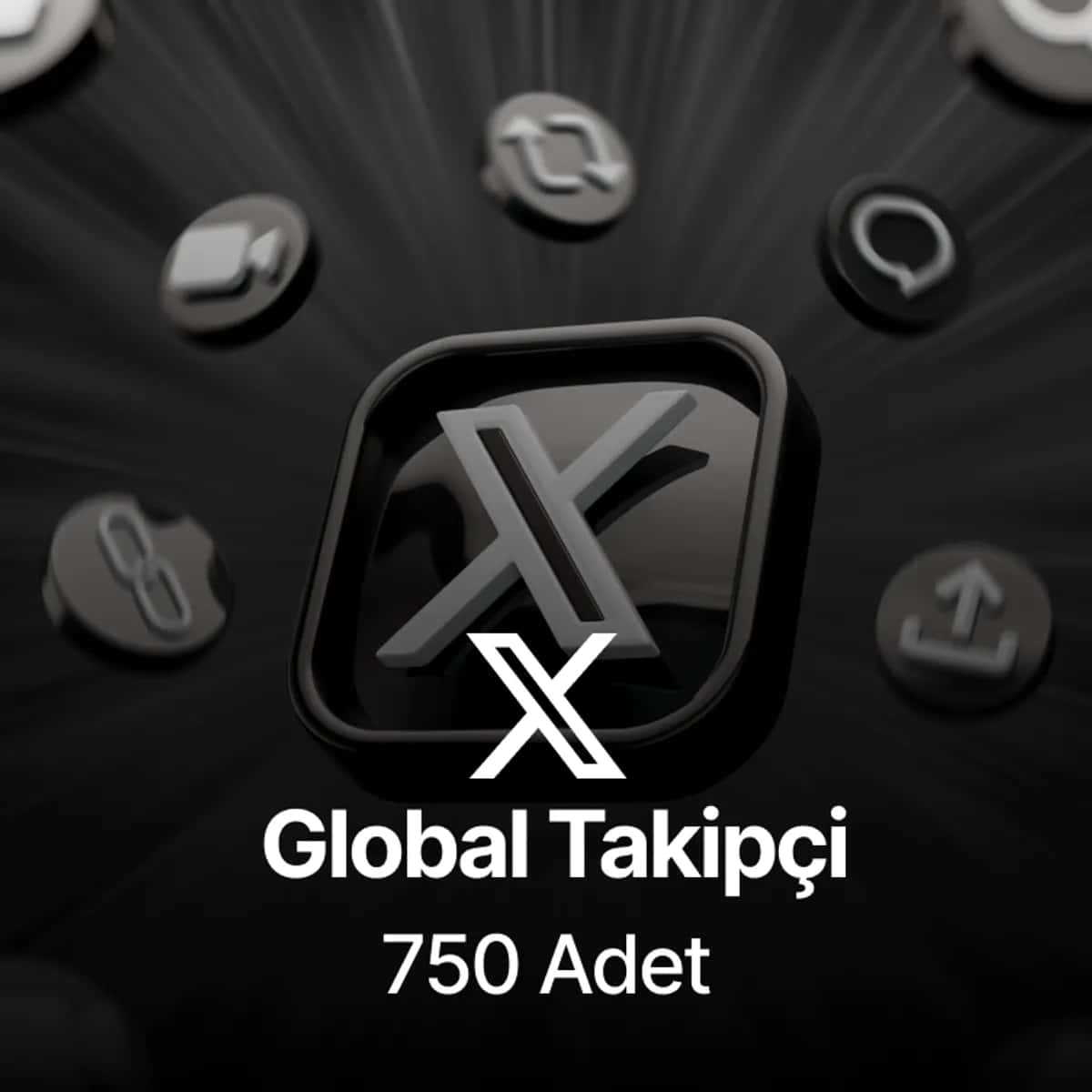 Twitter (X) 750 Global Takipçi - Keşfet Etkili