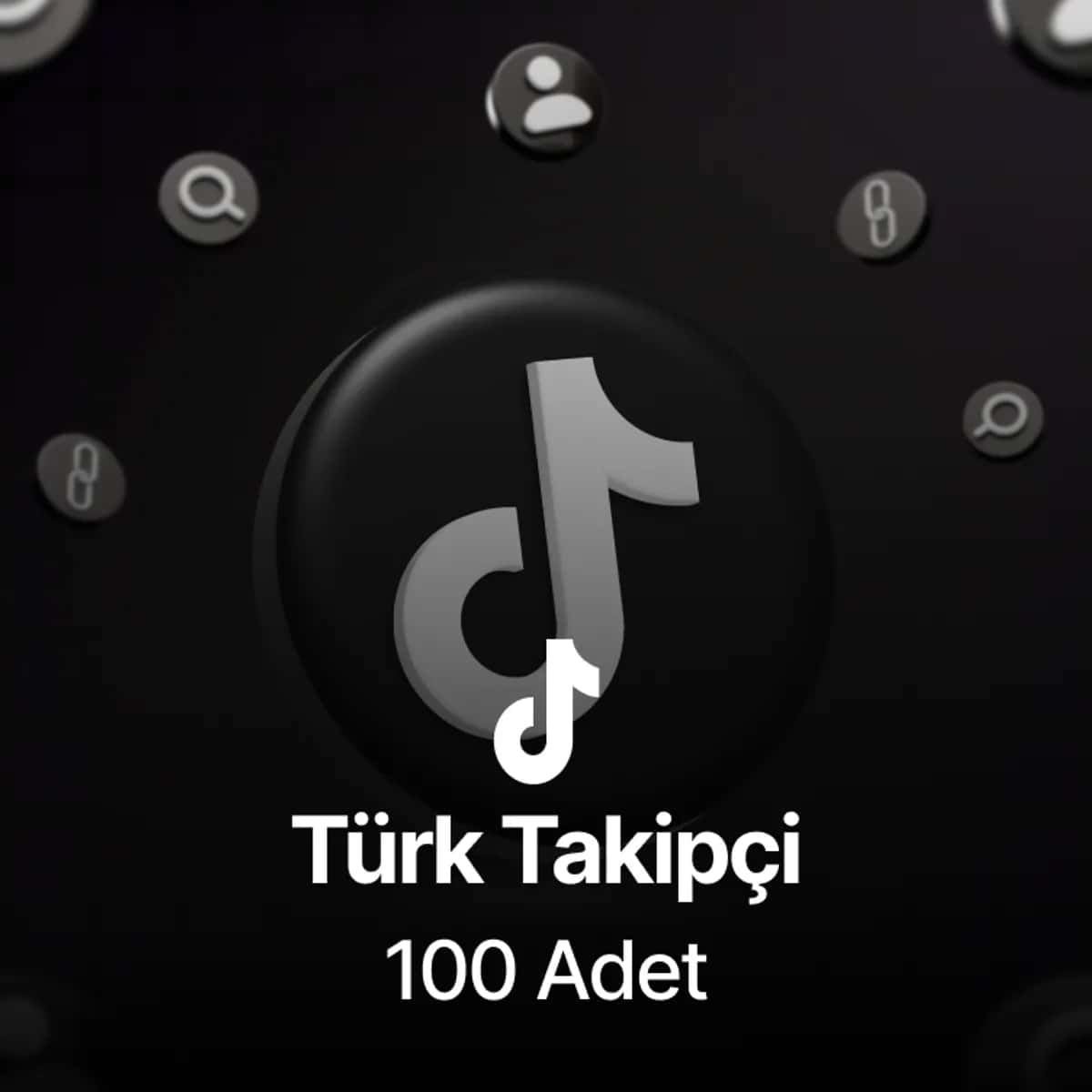 TikTok 100 Türk Takipçi - %100 Gerçek Türk Kullanıcılar