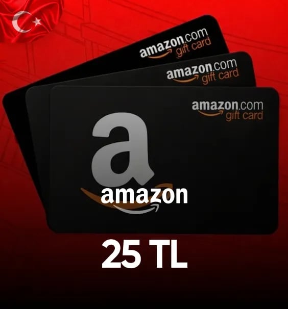 Amazon Hediye Kartı 25 TL