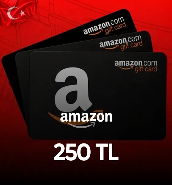 Amazon Hediye Kartı 250 TL
