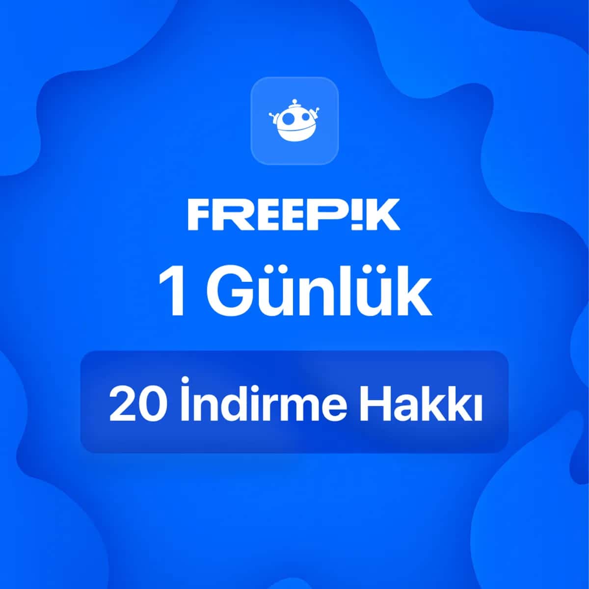 Freepik 1 Günlük 20 İndirme Hakkı