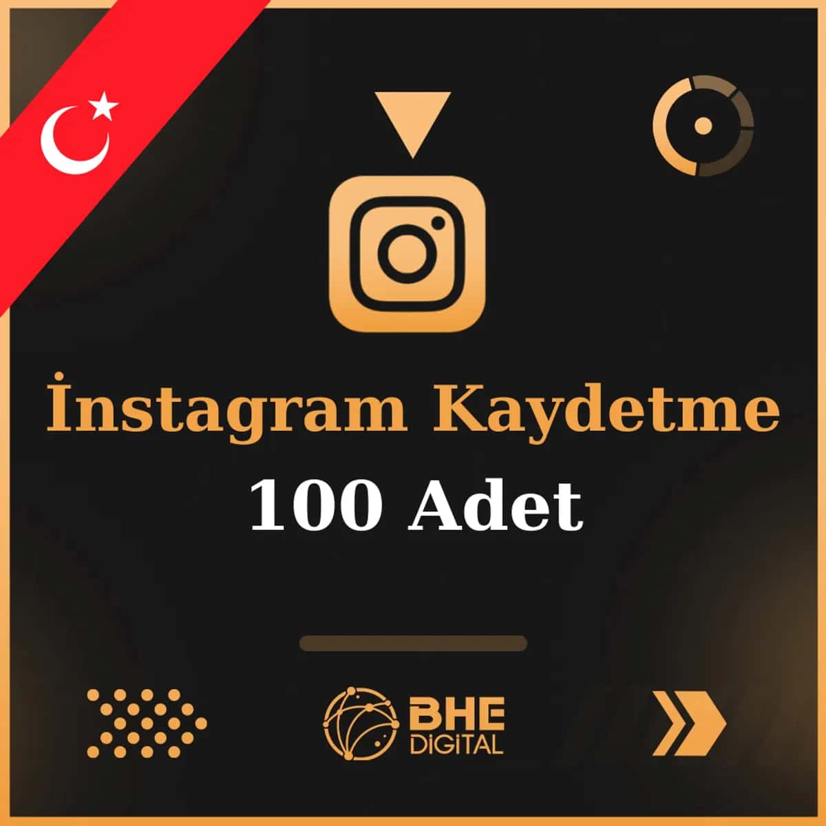 💎 Keşfet Garantili 100 Adet Instagram Kaydetme