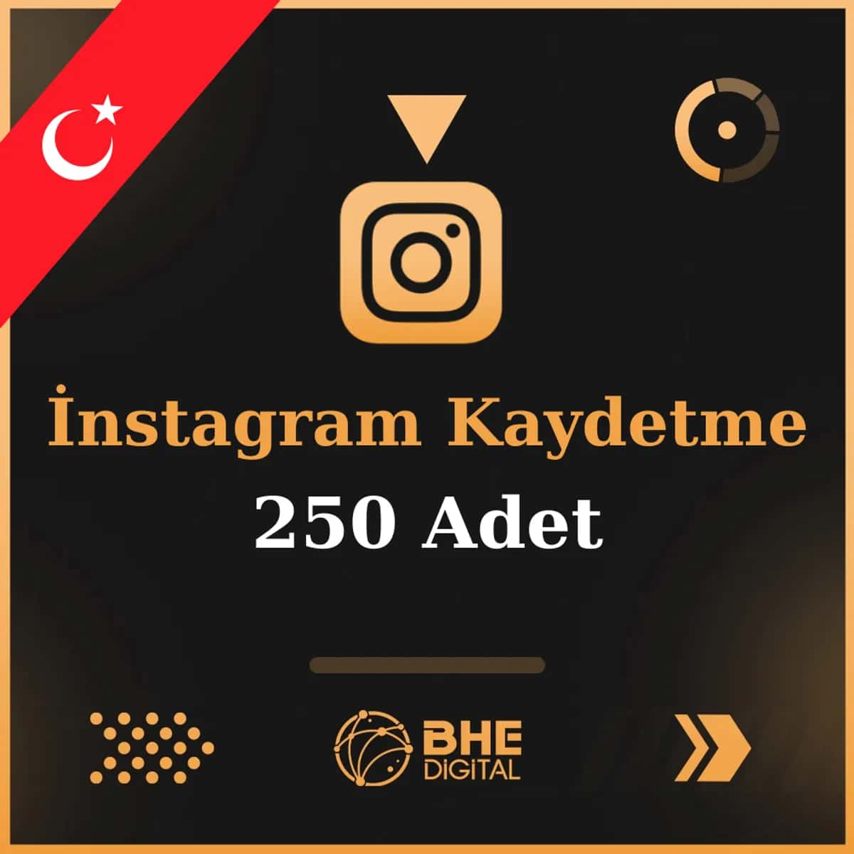 💎 Keşfet Garantili 250 Adet Instagram Kaydetme