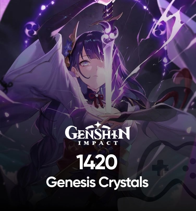 Genshin Impact 1420 Genesis Crystals